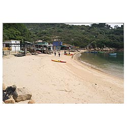 po toi island hong kong village beach  photo stock
