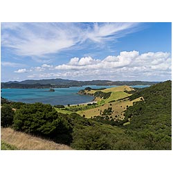 bay islands new zealand scene landscape outdoors  photo stock