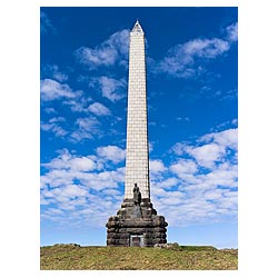 maori memorial obelisk auckland one tree hill  photo stock