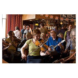 Orkney Folk Festival - Scottish musician Woman playing fiddle music pub player female uk music  photo 