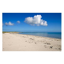 Bay of Lopness - White sandy beach remote blue sky fresh air sea sand scotland beaches north  photo 
