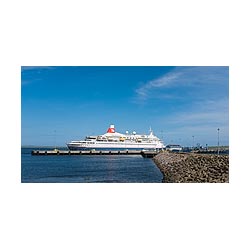 Hatston Passenger Terminal - Fred Olsen Black Watch cruise ship berthed liner pier Scotland  photo 