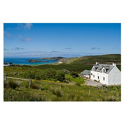Oldshoremore bay - White cottage house overlooking highlands home scotland rural isolated homes  photo 