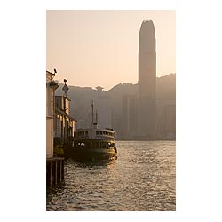 hong kong harbour ferry star ferry terminal ifc  photo stock