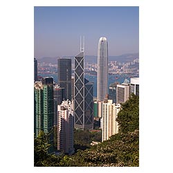 ifc office building hong kong bank china central  photo stock