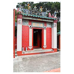 shrine tin hau temple hong kong cheung chau faith  photo stock