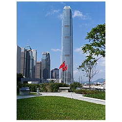 china skyscraper cityscape hong kong tamar park  photo stock