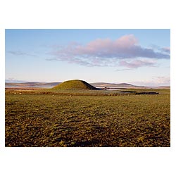 Neolithic burial mound tomb - chamber bronze age site scotland chambered cairn  photo 