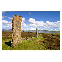  - Neolithic standing stones circle Loch of Harray  photo 