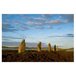 World heritage site - Neolithic standing stones henge circle scotland islands site uk stone circles  photo
 