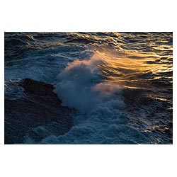  - Surf sea waves breaking on seacliff rocks break crash spray fresh wild  photo 