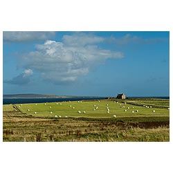  - Fields and farmhouse remote uk isolated northern Scotland farm island  photo 
