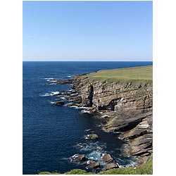  - Orkney west mainland Atlantic coast sea cliff coast scotland cliffs coastal  photo 