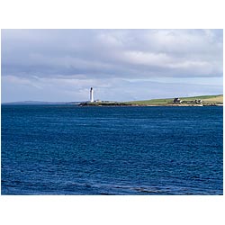Hoy High lighthouse - Scapa Flow lighthouse Graemsay Cleastrain Sound uk coast  photo 
