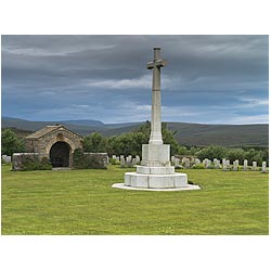 Lyness Naval Cemetery - World war 1 cemetery uk graveyard military cemetery navy cross scotland  photo 