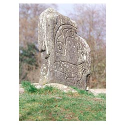Eagle stone - Celtic Pictish art pictish carved pict standing stones carving scotland  photo 