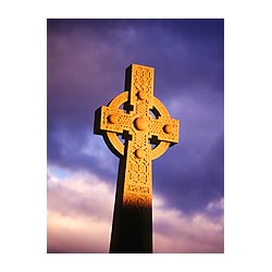  - Celtic cross war memorial monument Dingwall tribute scottish stone  photo 