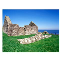 St Ninians chapel - 13th Century church ruins galloway religous St ninian Scotland  photo 