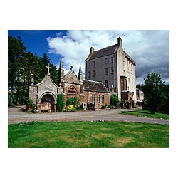 Delgatie Castle - Stately home dove cot property scotland old victorian house  photo 