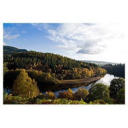  - Scenic Highland Autumn trees glen scottish highlands scotland beautiful uk  photo 