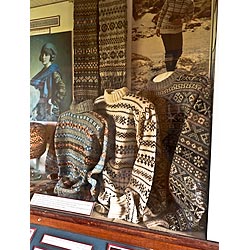 Fair Museum - George Waterson Memorial Centre museum Fair Isle jumpers knitting display  photo 